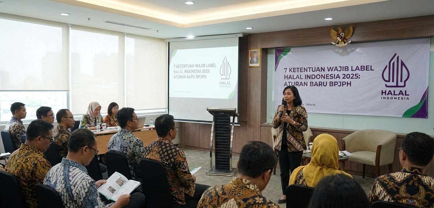 7 Ketentuan Wajib Label Halal Indonesia 2025: Aturan Baru BPJPH yang Wajib Dipahami Pelaku Usaha