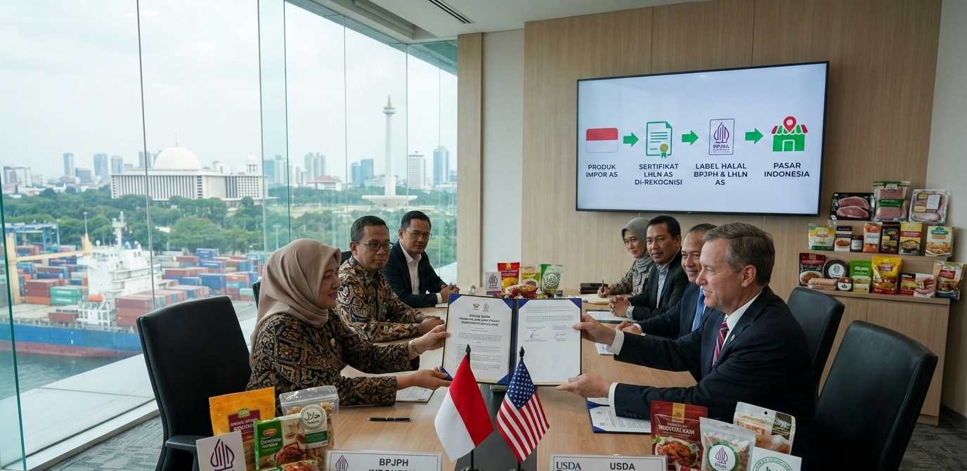 Jaminan Produk Halal 2026: Benarkah Produk Impor AS Bebas Syarat Halal di Indonesia?